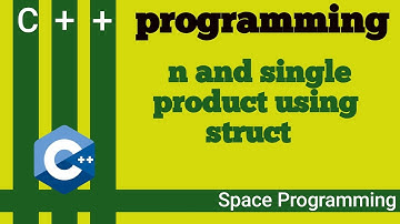program to store n and single product record using structure C++ | C++ Struct