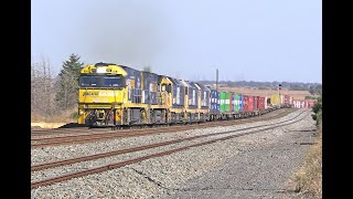 10 MINUTES of Australian Trains on Victorias North East Line