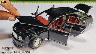 Bentley Mullusane Diecast Car | Unboxing | 1:24 Scale | Luxurious and powerful 🚗