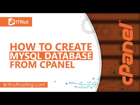 How to Create MySQL Database from cPanel - IT Nut Hosting