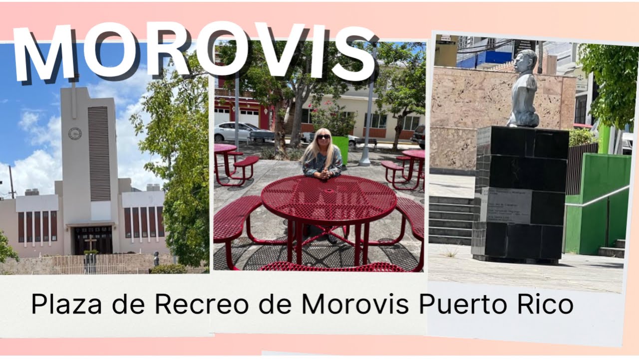 Plaza de Recreo de Morovis Puerto Rico 🇵🇷 Donde hacen el Famoso Pan de
