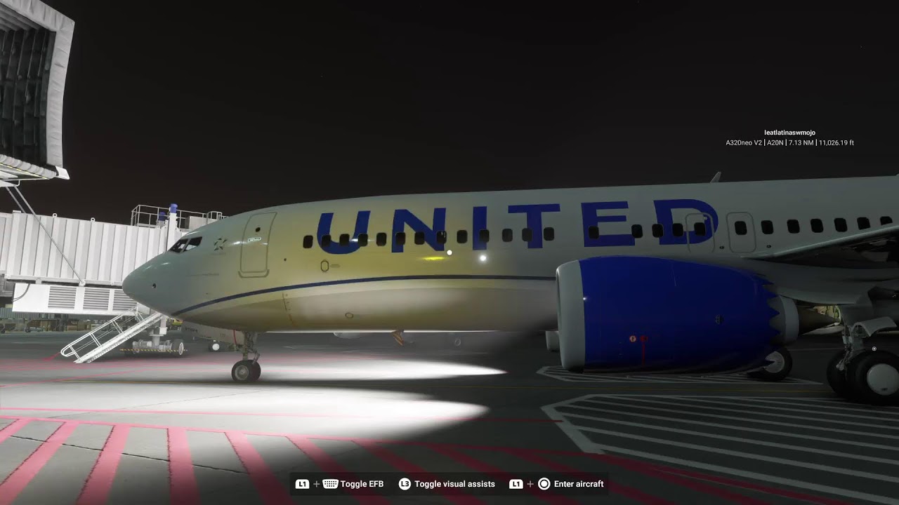 Flight Sim Late night cruising|KDCA- KJFK