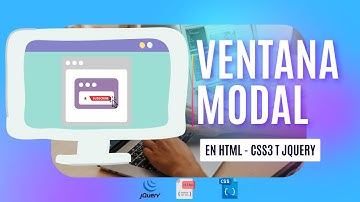 Crear ventanas modales (popup) con HTML5 CSS3 y jQuery