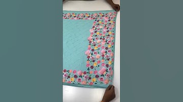 Georgette saree#beautiful #fbf #short video