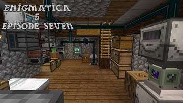 rbPlays Enigmatica 5 :: Episode 7 :: Making Concrete and More XNet Automations