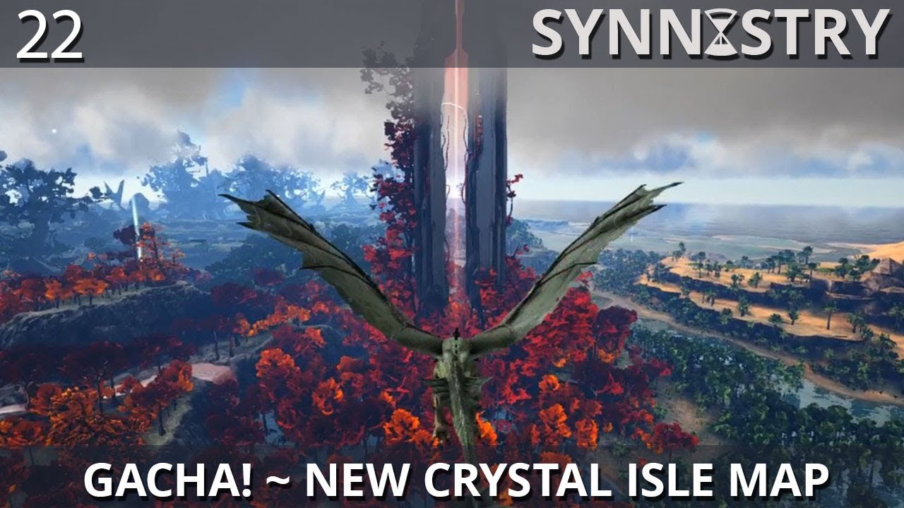 Gacha! ARK Survival Evolved Ragnarok/Crystal Isle YouTube