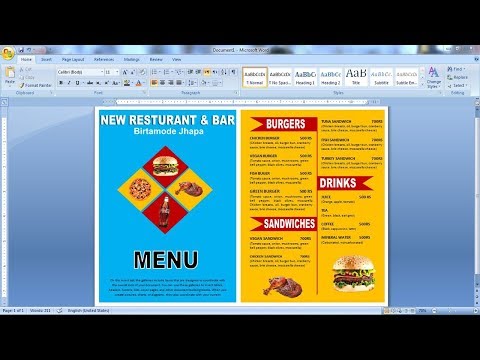 restaurant-menu-card-design-in-ms-word-||-ready-to-print