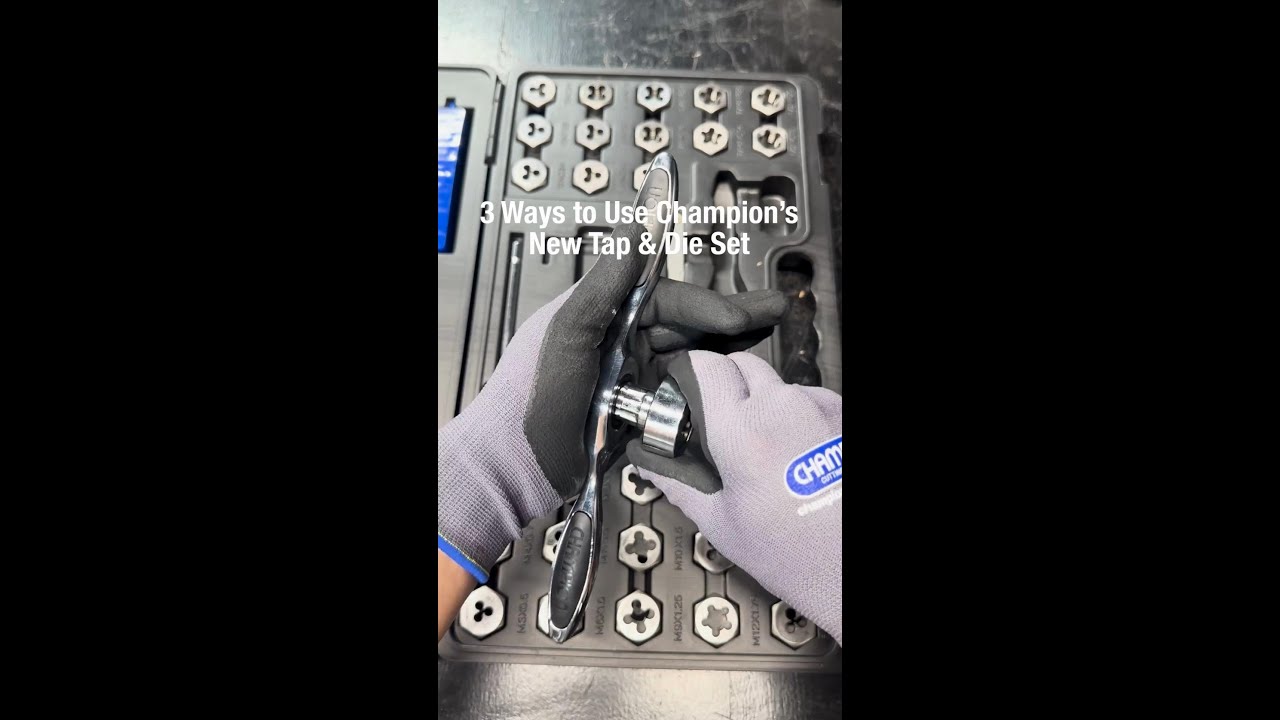 3 ways to use our NEW Tap and Die Sets