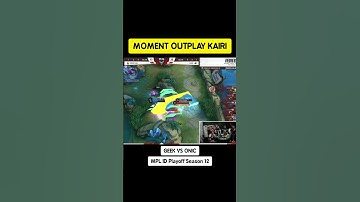 MOMENT OUTPLAY KAIRI - KU KIRA M4T1, TERNYATA MELARIKAN DIRI - GEEKFAM VS ONIC - MPL ID S12 PLAYOFF
