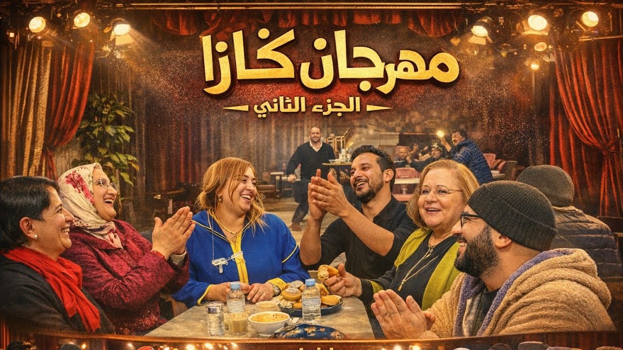 سلسلة نسيبتي مصيبتي الحلقة العشرون مهرجان كازا الجزء الثاني ep 20 