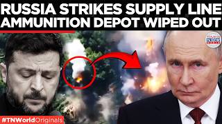 RUSSIA STRIKES UKRAINE: Artillery HITS Hidden Ammunition Depot In Druzhkovka, Donetsk Now!