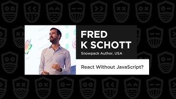 React Without JavaScript? – Fred K. Schott, React Summit Remote Edition 2021
