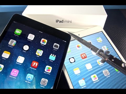 iPad Mini 2 Retina First Unboxing & Quick Overview & Mini 1 Comparison