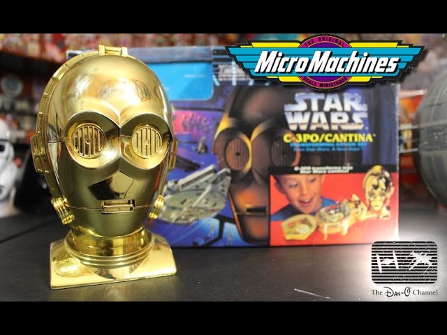 Star Wars C-3PO Micro Machines Tatooine Mos Eisley Cantina Playset Galoob  1994