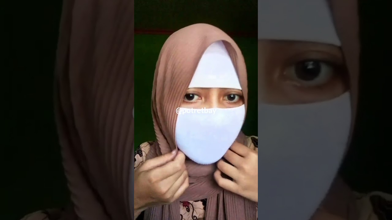 Tutorial Cadar Menggunakan Ciput Sederhana Untuk Pemula Gaya Pashmina Dimsum Warna Menyesuaikan