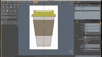 3D COFFEE CUP TUTORIAL 01 USING MODO