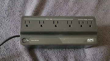 APC UPS Battery Backup Surge Protector, 425VA Backup Battery Power Supply Review