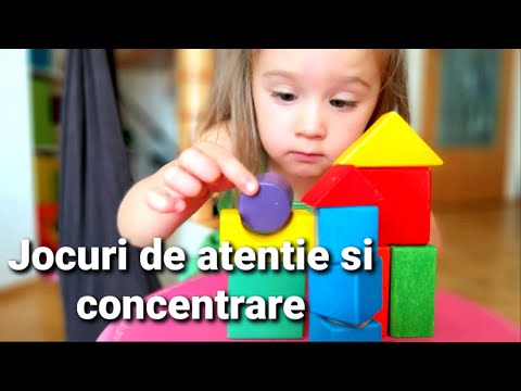 Jocuri de atentie si concentrare pentru copii 3-5 ani/Attention and concentration games for children