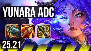 YUNARA & Alistar vs JINX & Thresh (ADC) | 13/2/5, 4k comeback, Dominating | KR Diamond | 25.21