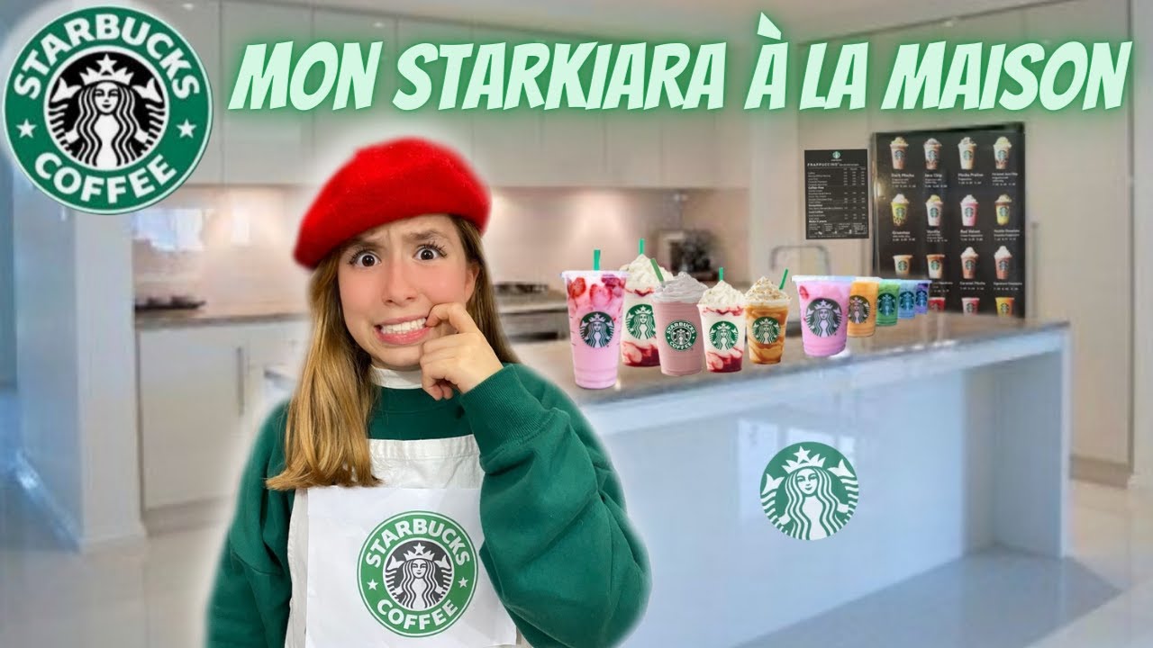 J'ouvre mon Starbucks à la maison et ça tourne mal!
