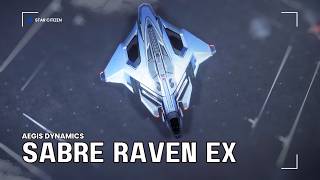 Sabre Raven EX - Blue Steel Showcase | Star Citizen 4.10.1