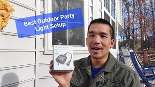 Best Outdoor Party Light Setup by Raymond Can Do It 40 views 6 months ago 3 minutes, 40 seconds