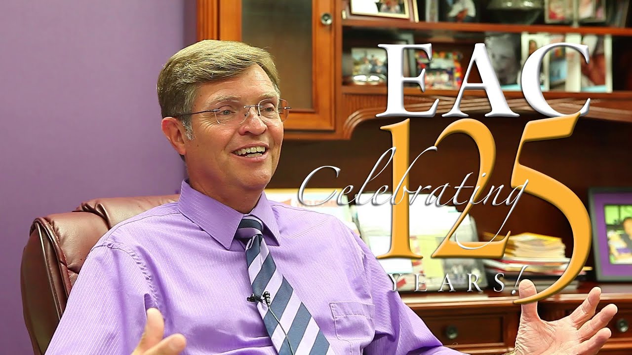 eastern university EAC 125 - Dr. Gary Sorensen, Dean of Students and EAC Alumnus