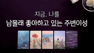 [타로] 지금 나를 몰래 좋아하는 주변이성 앞으로 어떻게 하고 싶을까? 조만간 달라질 행동변화가 있을지도 확…