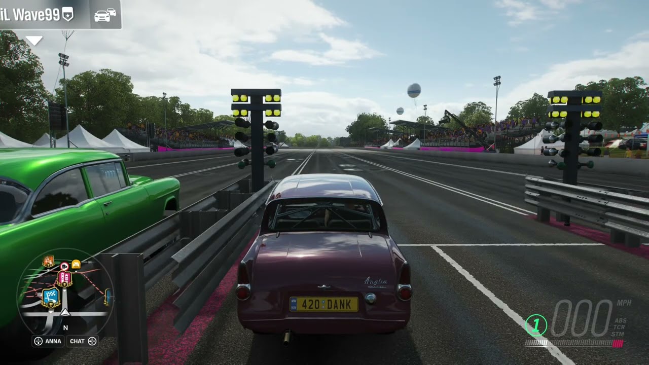 Unexpected drag race 