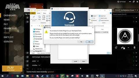 How to install TFAR for teamspeak!