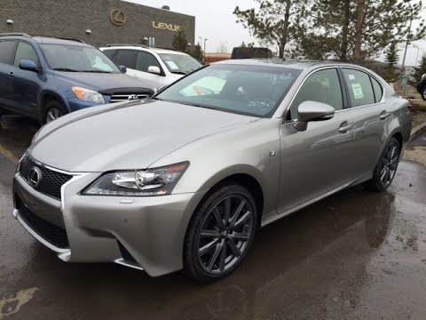 New Silver On Cabernet Red 2015 Lexus Gs 350 Awd F Sport Series 1 Review Northwest Edmonton