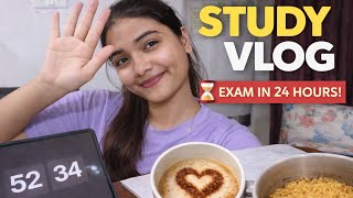 “Can I finish everything in 24 hours? ⏳📚”|studyvlog#studywithme#onenightbeforeexam#examination#vlog