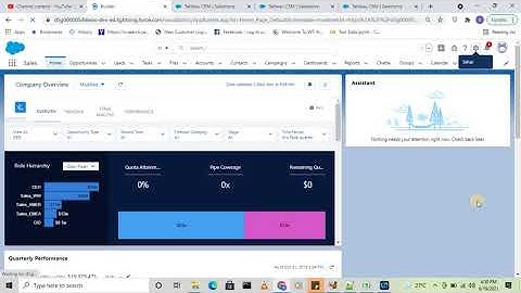 Tableau CRM(Einstein Analytics)   Embed TCRM dashboard in SFDC