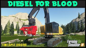 CAT 551 Gets The Fixed Waratah ⛽ DFB #24 ⛽ ✔ Farming Simulator 2019 ✔ FDR Logging