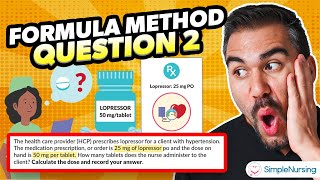 Walkthrough a Formula Method Practice Question - Question #2