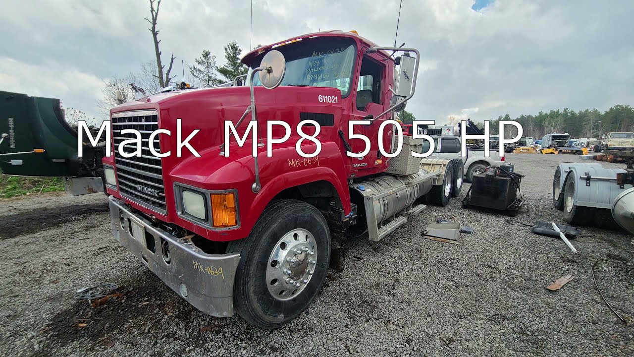 Mack MP* 505 HP engine assembly for sale