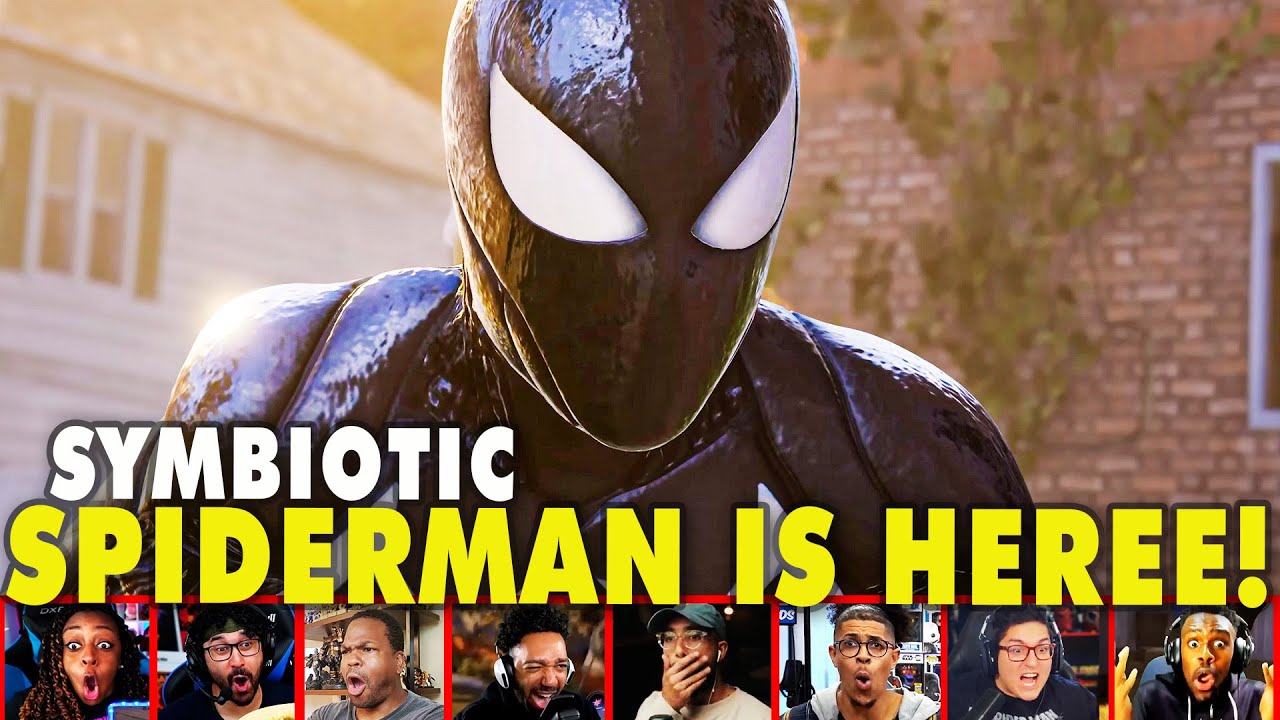 Gamers Reaction To Seeing Symbiote Spiderman On Spider-Man 2 Gameplay Trailer | Mixed Reactions