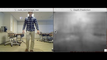 Depth prediction in real-time using DepthNet+ROS