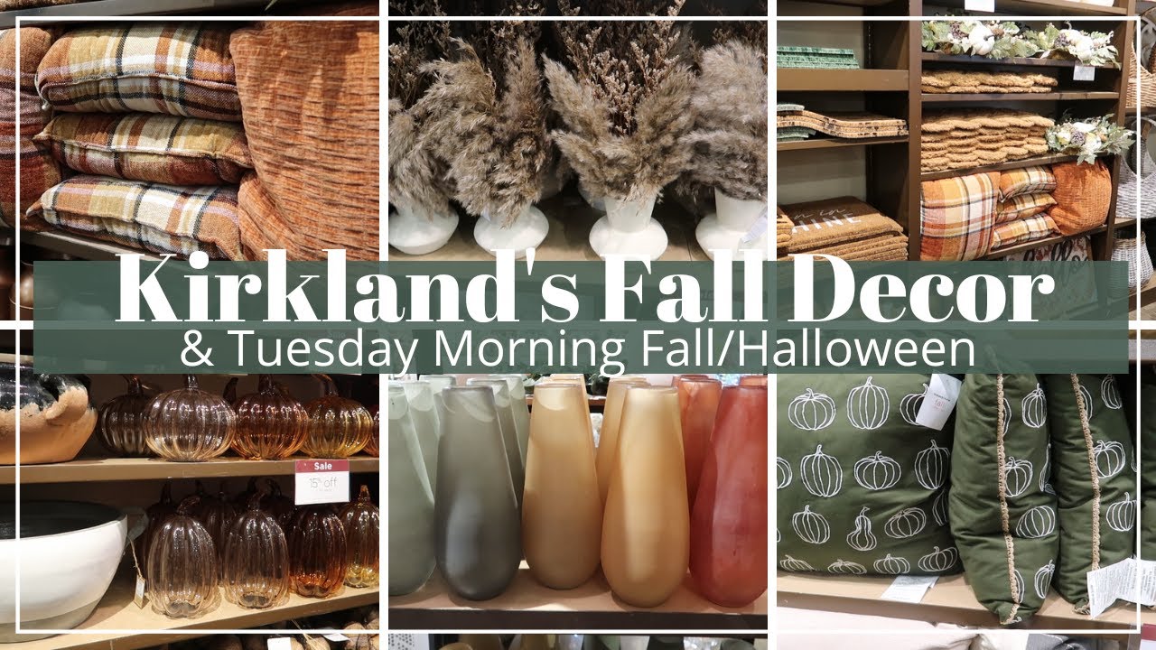 *NEW* Kirkland's Fall Decor and Fall/Halloween at Tuesday Morning YouTube