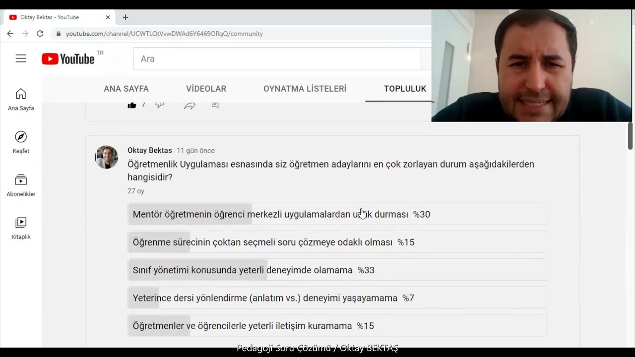 Öğretmen adaylarına/Öğretmenlere Yönelik Pedagojik Yaklaşımları Geliştirme Sorularının Çözümü-1