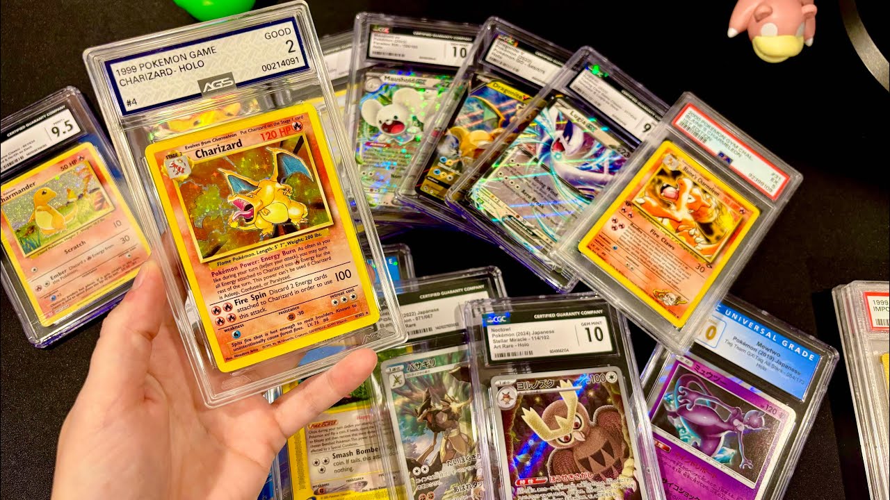 ASMR Whispered | Graded Pokemon Slab Collection