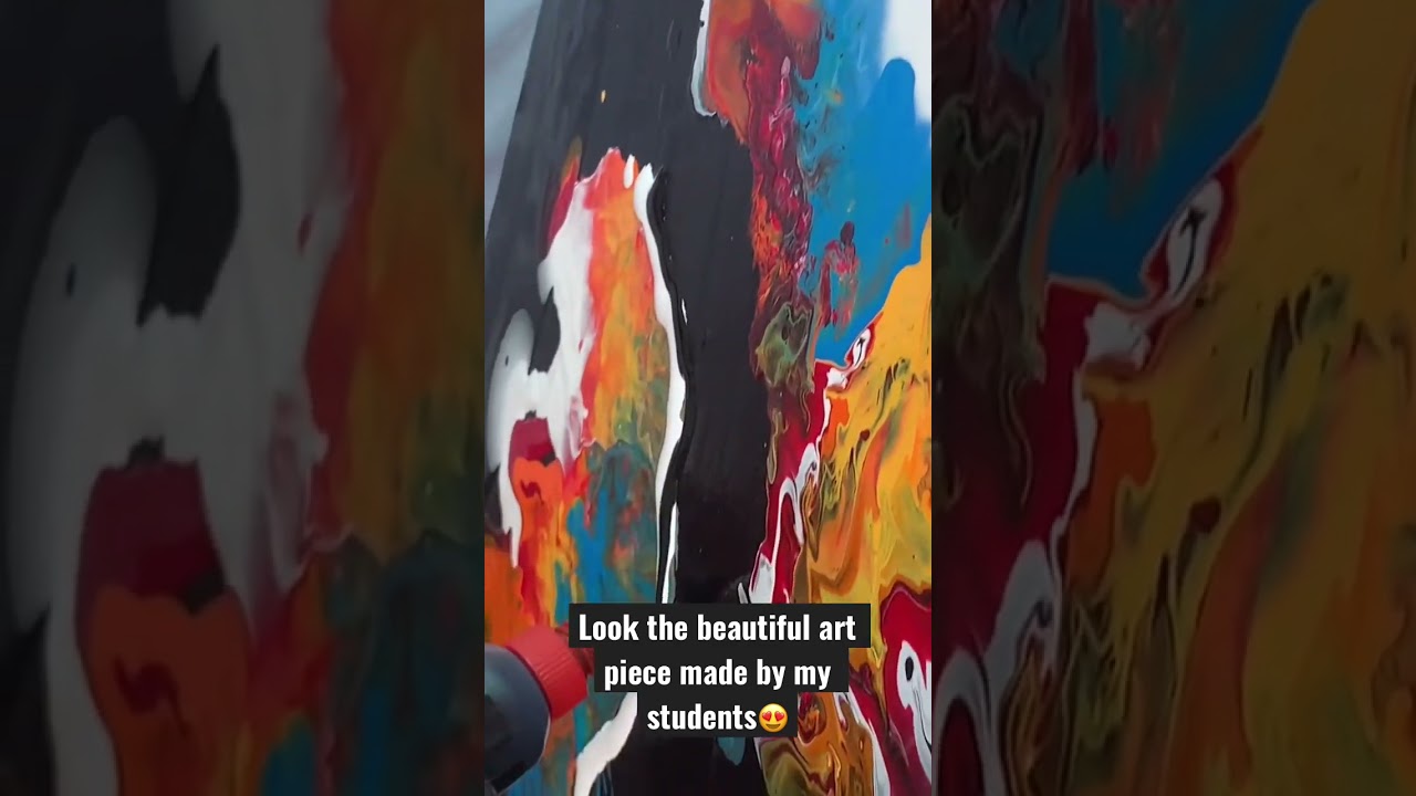 Fluid Art Tutorial| Fluid Art Workshop| Fluid Art by Kids| How to do Fluid Art