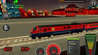 City Train Driver Simulator - Career Mode Level 8 Gameplay screenshot 1