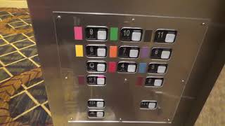 Schindler MT Traction Elevators at Caesars Palace Parking Garage Atlantic City NJ