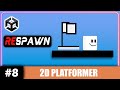 Unity 2d player respawn tutorial  unity 2d platformer tutorial 8