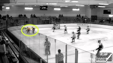 USAH Rulebook Checking From Behind Major