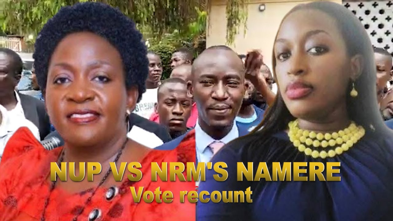 NUP vs NRM's Namere for Masaka City Woman MP seat vote recount.