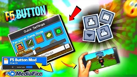 Change Camera Angle F5 Button Addon For Minecraft PE 1.21.81 || Mcpe Mod 1.21+