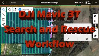 Search and Rescue Workflow - DJI Mavic 3T Thermal and CalTopo App