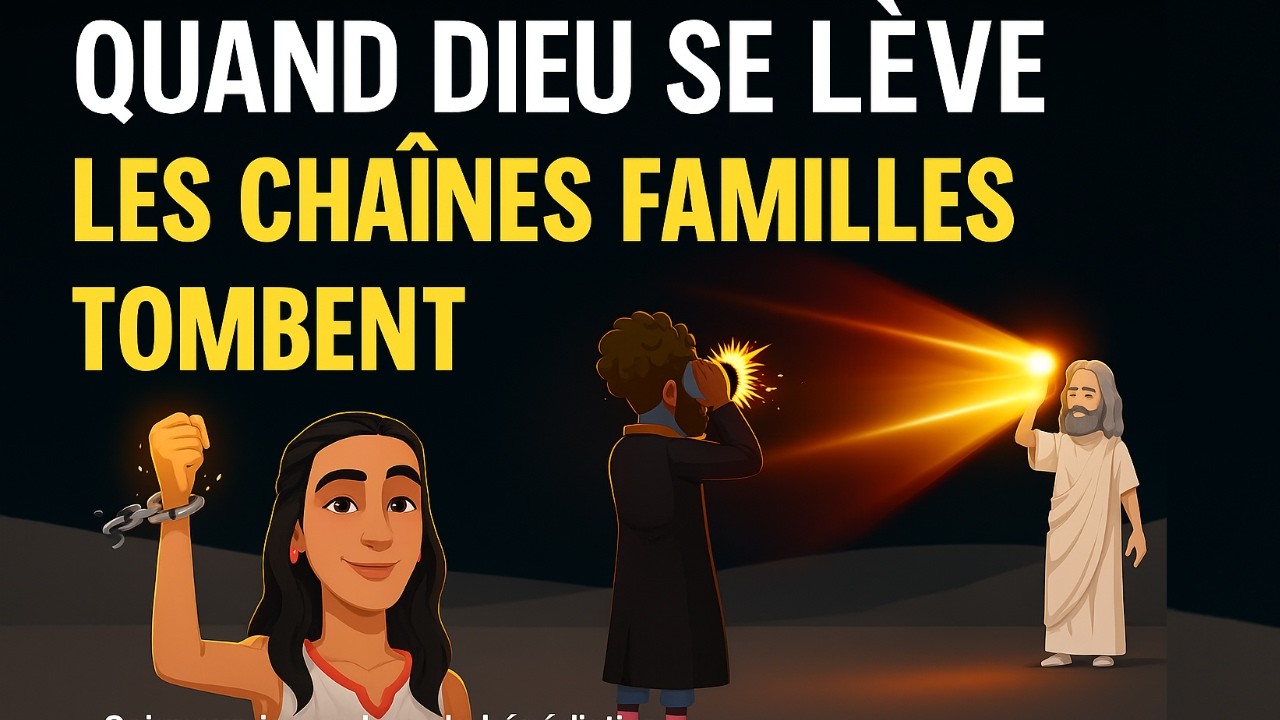 QUAND DIEU SE LÈVE, LES CHAÎNES FAMILLES TOMBES • PRIÈRE DE DÉLIVRANCE • ANIMATION CHRÉTIENNE • FOI